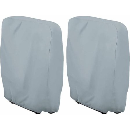 Folding Solstoltrekk (Grå) B71×H110cm, 2 Stykker Hage Sol