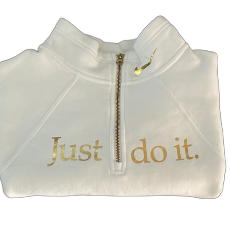 Nike polo sweatshirt