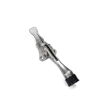 Oven Lukko, 1 Pakkaus Potkaisu Oven Lukko Yhdellä Napautuksella Säädettävät Korkeudet Hopea