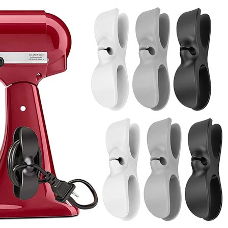 Elektrisk ledningsarrangør, 6 apparat ledningsarrangør kabelorganisator