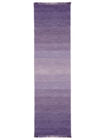 Petit Colorado Tapis - Violet 80X300 Laine, Dans Un Style Moderne