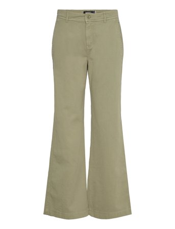 Lauren Ralph Lauren | Cotton Twill Wide-Leg Pant | 36