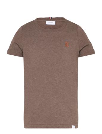 Nørregaard T-Shirt Kids - Seasonal Tops T-Kortærmet Skjorte Brown Les Deux