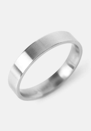 NORVIE Ring i stål LUDVIG Smycken 18mm