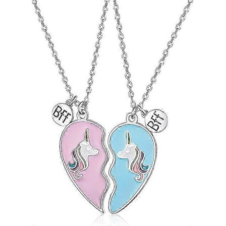2 Dele Halvt Hjerte BFF Halskæde Venskab Halskæde til Venskabs Fødselsdagsgaver - God