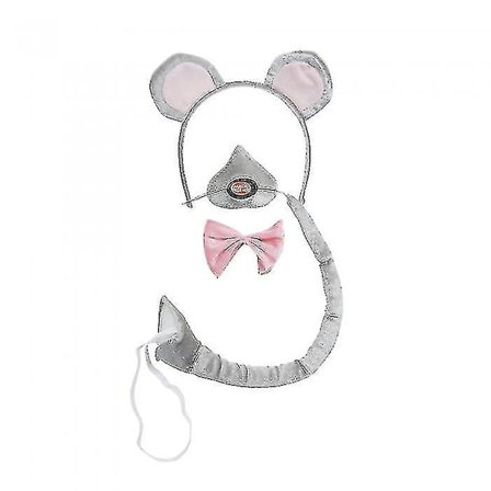 Unisex museører Nese-sløyfe og halesett med lyd