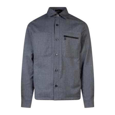 Z Zegna Jacket Uav01Sotm2 , Grijs , Heren , Maat: L