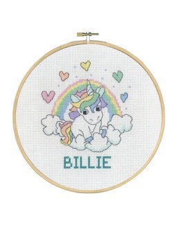 Stickpackung Bild Einhorn