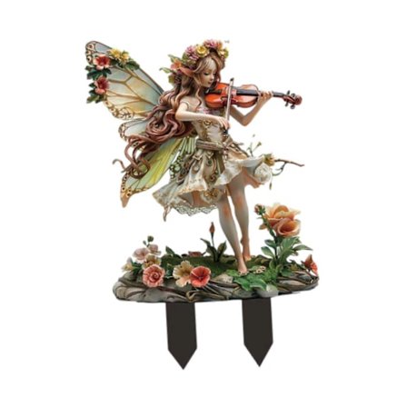 Tonttu Keiju Puutarhatikku Ruukun Koriste 2D Bonsai Kukkapenkki Vedenpitävä Ulkokäyttöön Tyylikäs Akryyli Piha Nurmikko Kyltti Maatikku