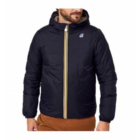 K-Way Rain Jas , Blauw , Heren , Maat: 2XL