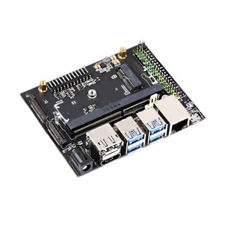 Jetson-IO-Base-A Carrier Board Jetson Nano Utvecklings-/Expansionskit Alternativ Lösning till B01 Kit HDMI-DP 4 USB3.0