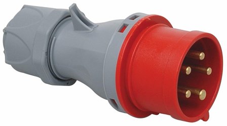 Malmbergs Støpsel 16A 3pol+N+J 400V