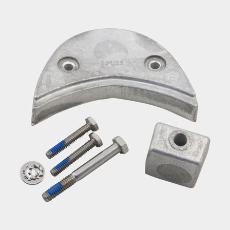 Kit d’anodes, aluminium, pour Evinrude/Johnson V4, V6