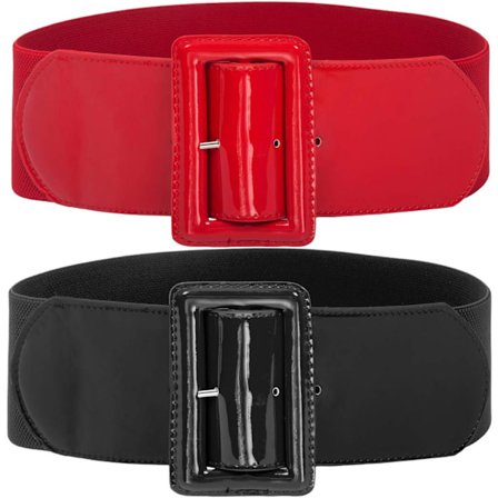 Naisten joustava vyö 1950-luvun tyyliin, 3 tuuman leveä joustava vyö