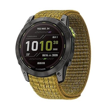 För Garmin Fenix ​​7x krok-och-ögla fästen nylon watch