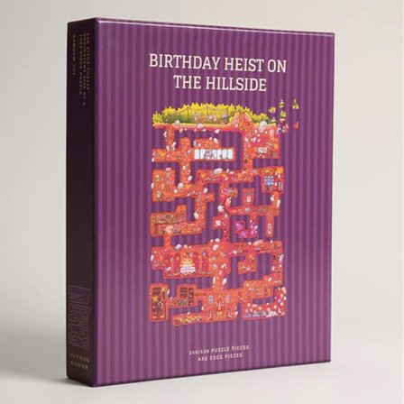 All-Edge Puslespilsudfordring - Sommerdag ved flodbredden, brikpuslespil for voksne og børn, sjovt og udfordrende puslespil for familietid (Hillside)
