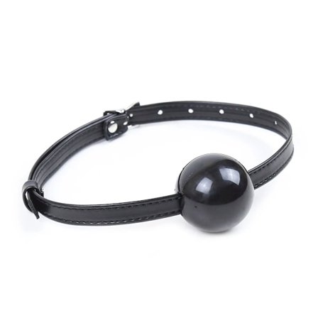 BDSM Sexlegetøj Bondage Gear Mundgab SM Undervisningsbold Åben Plugging Knebel Flirtende Voksenprodukter Solid Bold Bundne Manchetter