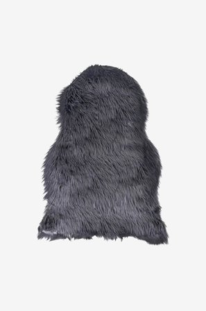 House Nordic - Lammeskinn i syntetmateriale. I hvitt 50 x 85 cm - Grå - Feller & skinntepper - Fra Homeroom