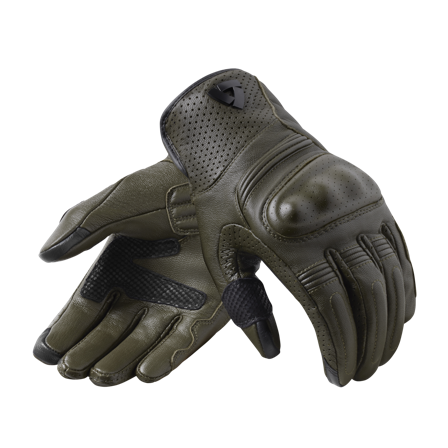 Rękawice Motocyklowe Rev'it! Monster 3 Ciemnozielony XXXL