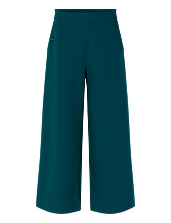 Prisca Bottoms Trousers Wide Leg Green Masai