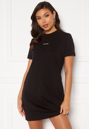 Calvin Klein Jeans Branding T-Shirt Dress BEH Ck Black Klær