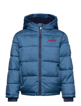 Levi's Core Printed Puffer Jacket Blue Levi's