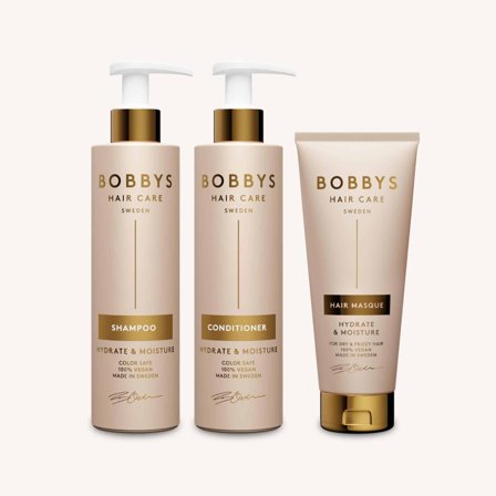 Hydrate & Moisture Schampo och Balsam 250 ml + Hårinpackning