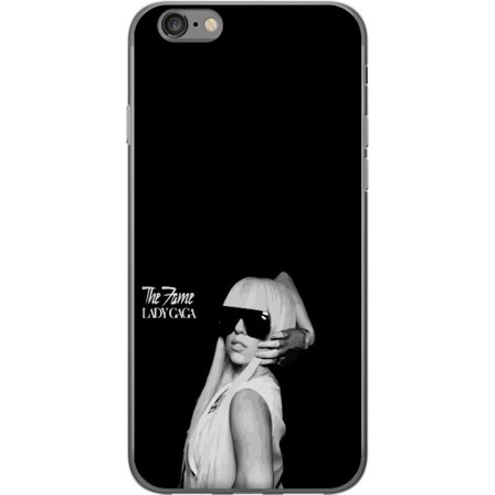 Yhteensopiva Puhelinkuori Apple iPhone 6 Stranger Things juliste, jossa pyöräily siluetteja ja punainen salamamyrsky dramaattisessa retro -muodossa