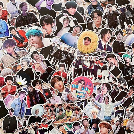 BTS Tarrat 106 kpl Sekalainen Tarrapaketti Teineille Vedenpitävät Tarrat Juomapulloihin Läppäriin Puhelinkuoreen Skeittilautaan{ee}