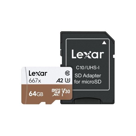LEXAR SDXC minneskort – Professional 667X micro SD-kort