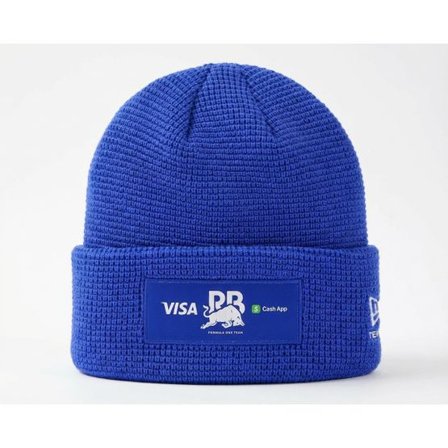 New Era - Motor Blå cuff Beanie - RB F1 26 Team Waffle Knit Blue Cuff @ Hatstore