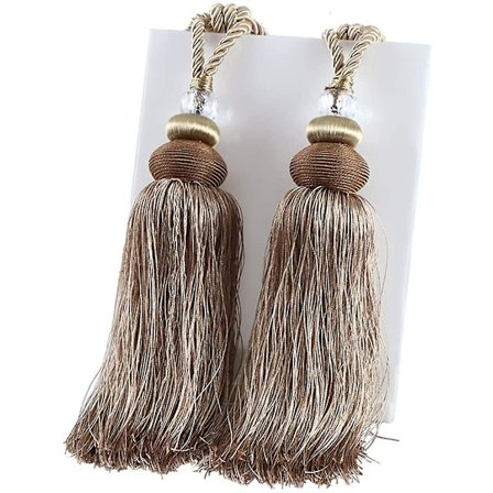 2 st Europeisk stil gardin tofsar