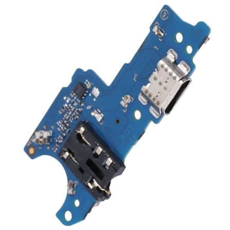 Samsung Galaxy A03 USB-C laddningskontakt med mikrofon och uttag