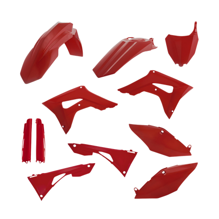 Kit Plastiche Completo Acerbis 7 Pezzi Rosso - Honda CRF 250R 2019-2021