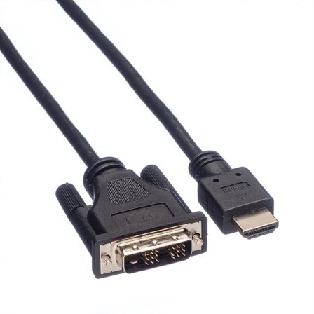 ROLINE DVI Cable, DVI (18 + 1) -