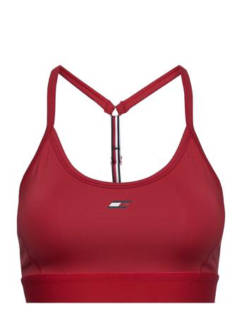 Light Intensity Racer Bra Lingerie Bras & Tops Sports Bras - ALL Rød Tommy Sport