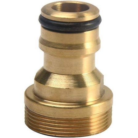 Messingkran-kobling - Gjengetilkobling - for hage, kjøkken, innendørs, utendørs