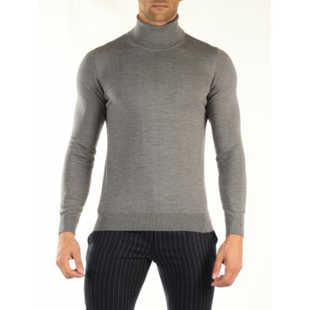 Alpha Studio, Turtlenecks Grijs, Heren, Maat:2XL