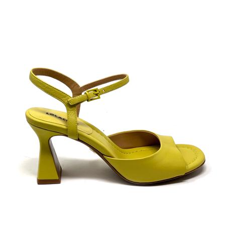 Lola Cruz 007Z14Bk Sandaler Grøn, Dame Sandaler med hæl, Størrelse: 38 EU