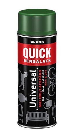 QUICK BENGALACK SPRAY BLADGRØNN BLANK 400ML