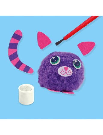 SES Creative Pom Pom Pets - Multi/patterned - ONE SIZE