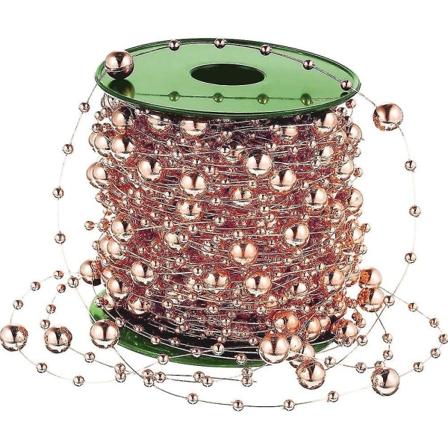 Pyöreät helmiketjut yhdistävät helmiä helmiketju häähelmiketju joulukoriste helmiketju vaatteiden tarvikkeet DIY korutarvikkeet
