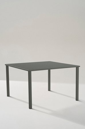 Jotex - Spisebord 120x120 Cm Grønn matt svart - MENTON - Kjøp Spisebord til uterommet hos Jotex