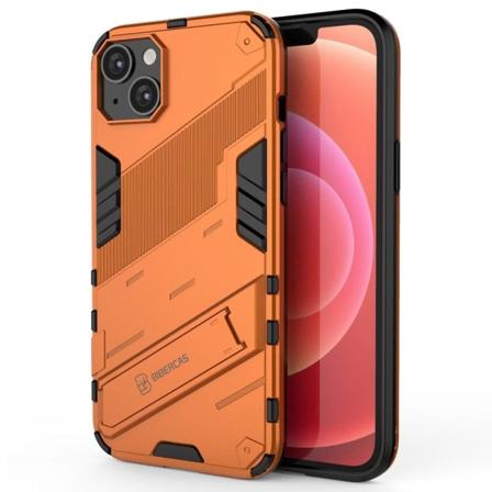 Stødsikkert hybridcover med et moderne touch til iPhone 14 Plus - Orange Orange