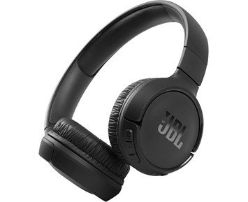 JBL T570 BT - Black - Trådlösa on-ear-hörlurar med snabbladdning
