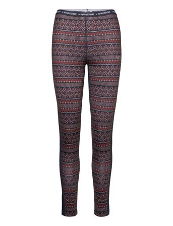 Lune Pant Base Layer Bottoms Marineblå Kari Traa*Betinget Tilbud