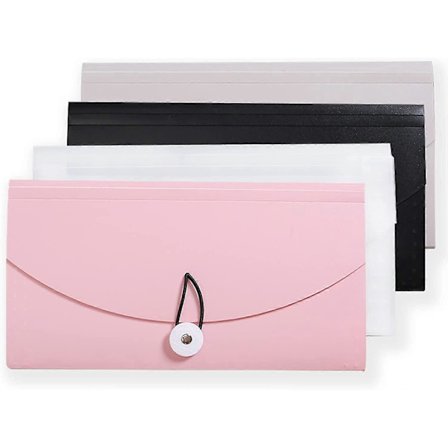 4 kpl laajennettava asiakirjakansio B5-koko 13 lokeroa kannettava asiakirjojen järjestäjä