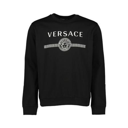 Versace, Sweatshirts Czarny, Mężczyzna, Rozmiar: S