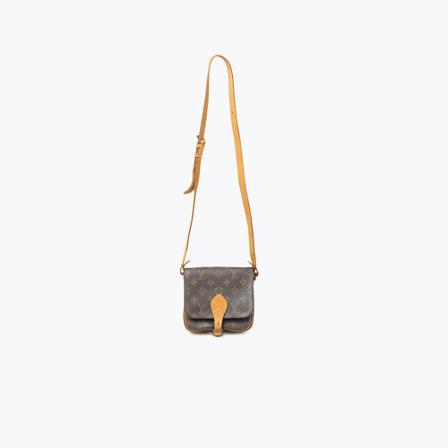 Louis Vuitton Vintage, Pre-owned Cartouchiere PM Bag Bruin, Dames, Maat:ONE Size