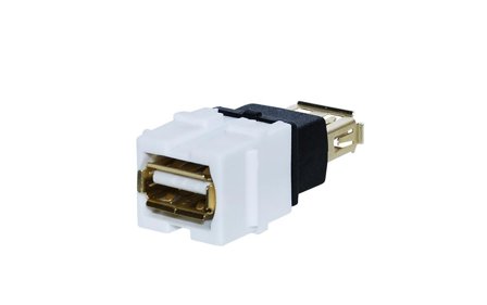 MP bolagen UUSB USB-adapter A-hona till A-hona Keystone, Strömbrytare & vägguttag